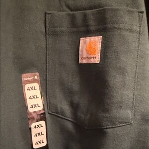 Carhartt Men’s4XL  Dark Green Short-Sleeve Pocket Tee